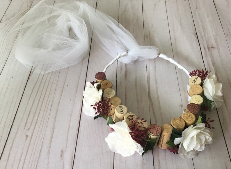 Wine cork crown wine cork tiara cork crown cork tiara wine Etsy