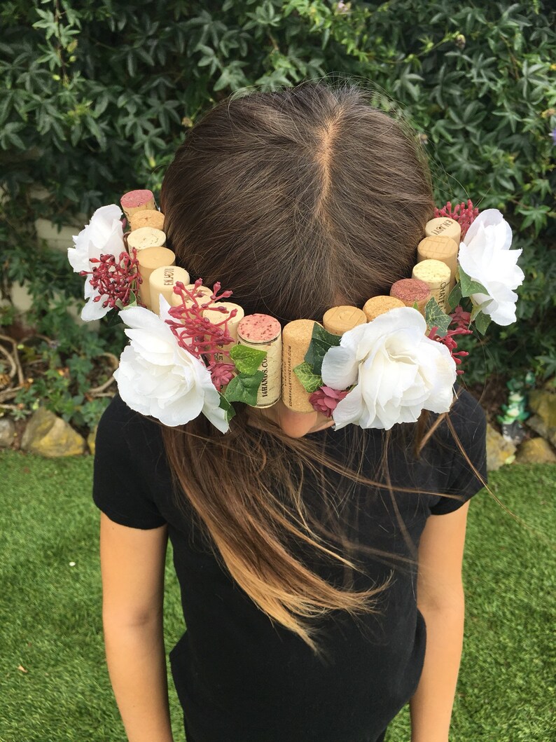 Wine Cork Crown Wine Cork Tiara Cork Crown Cork Tiara Wine Etsy