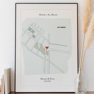 Impression de carte personnalisée - Transformez un lieu en une illustration unique