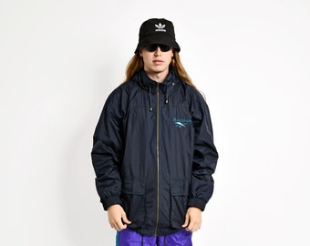 Reebok Raincoat - Etsy