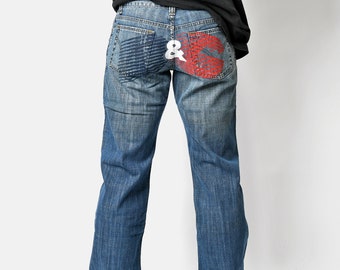 DOLCE & GABBANA 90s Patchwork Paisley Lamé Pants — Garment