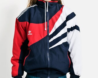 dark red adidas jacket