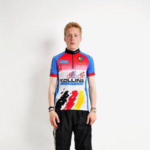 Crazy Cycling Jersey Etsy