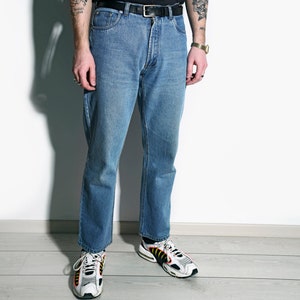 Vintage Men's Classic Jeans 1990s Era Medium Blue Washed | Etsy