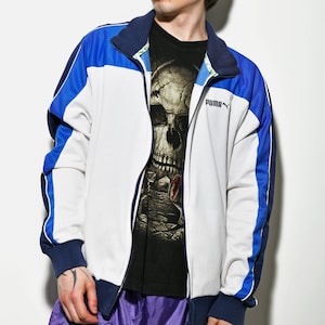 Blue Track Jacket Etsy Ireland