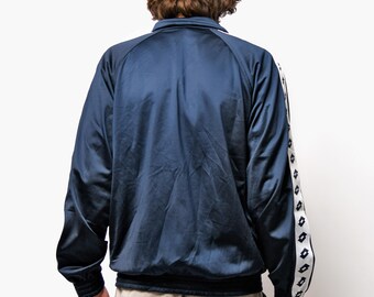 90s Lotto トラックジャケット BLACK S Vintage 90's Black Lotto Quarter Zip Track suit Top with
