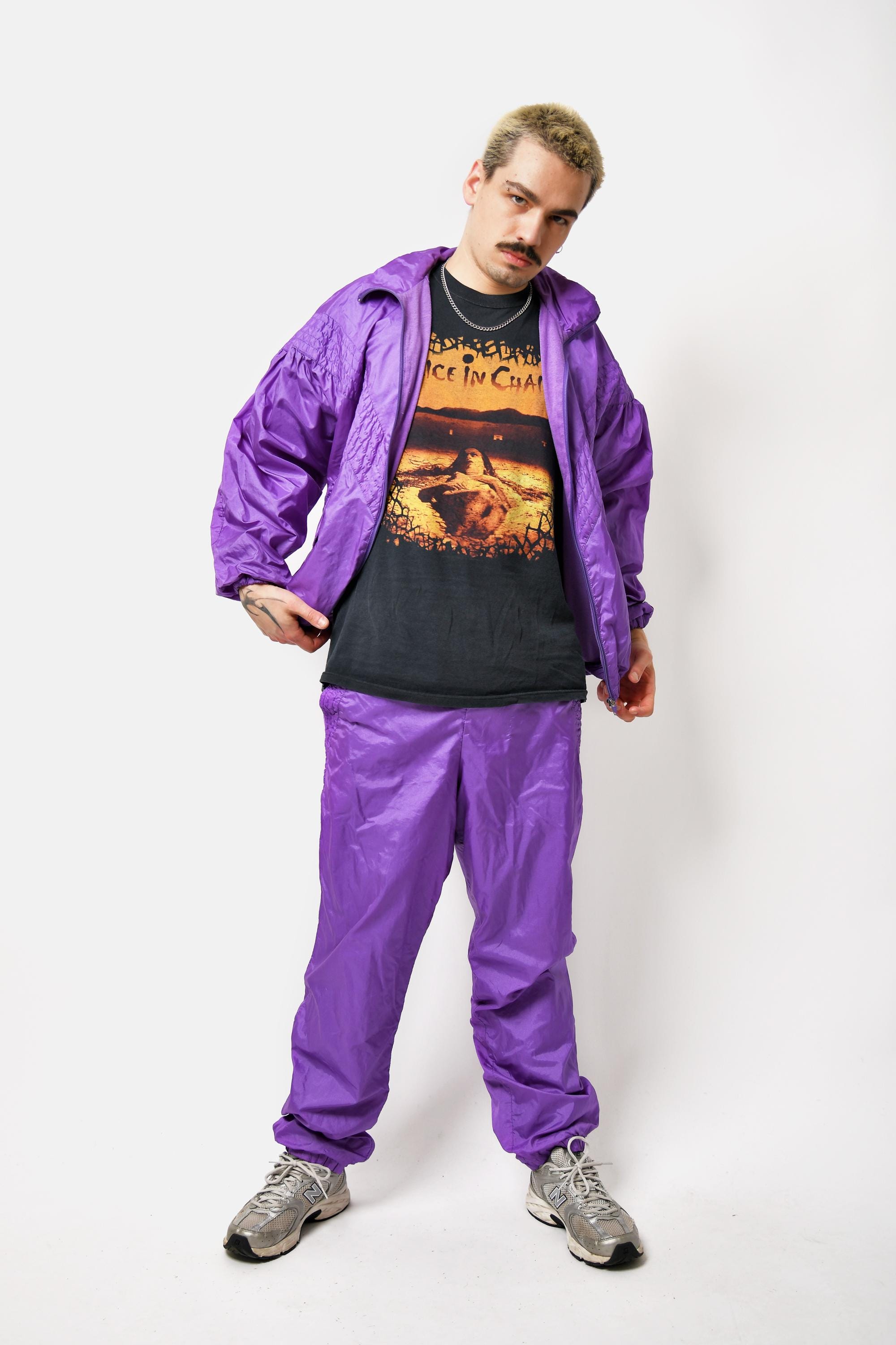 OC Old Track Jacket (Purple) - QT8 GARMENTS | 60% - Asian