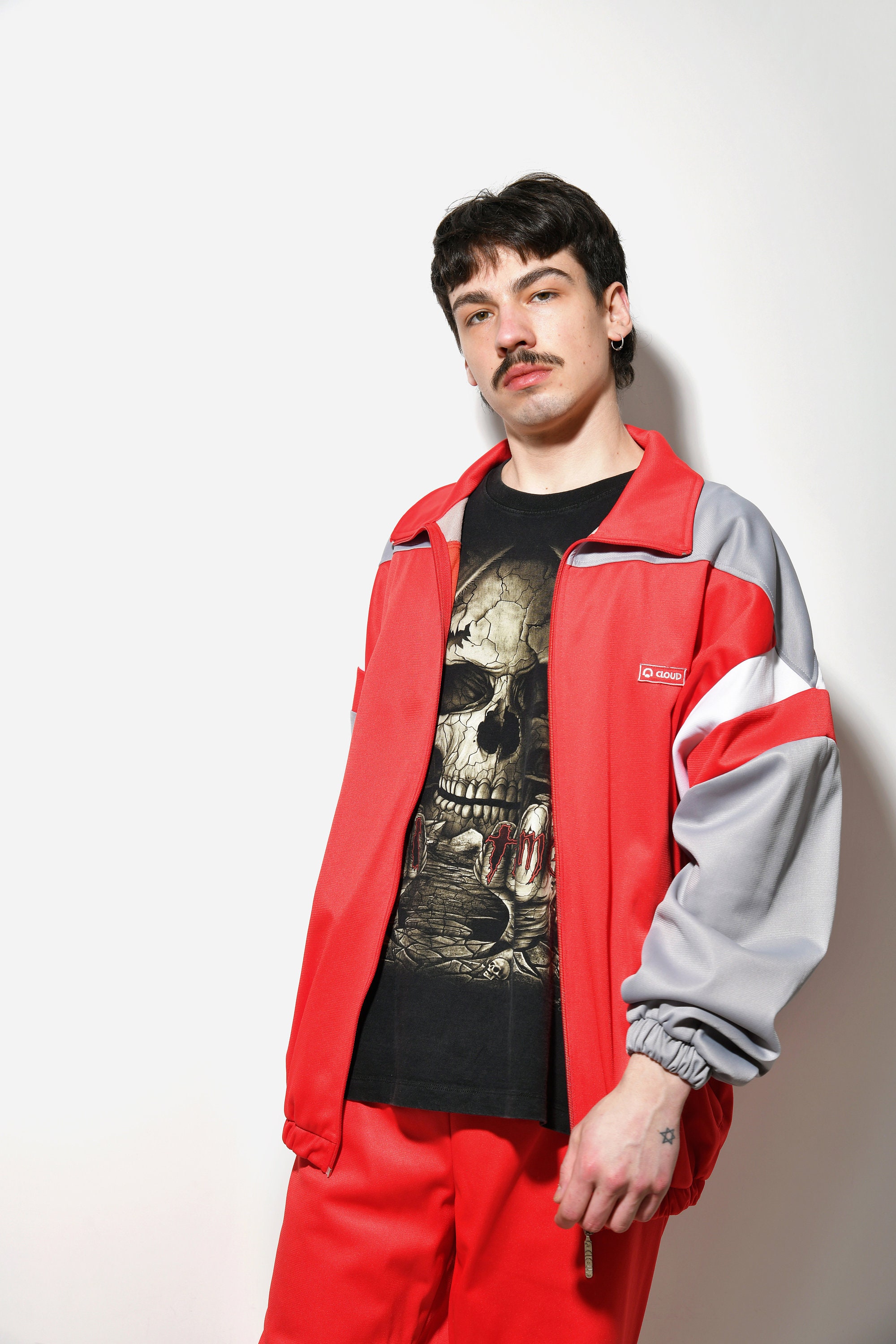 RENc-boystyle(vol.767Reebok90sストリートシテ 90s REEBOK Sport Jacket Mens Black Grey Green | Old School