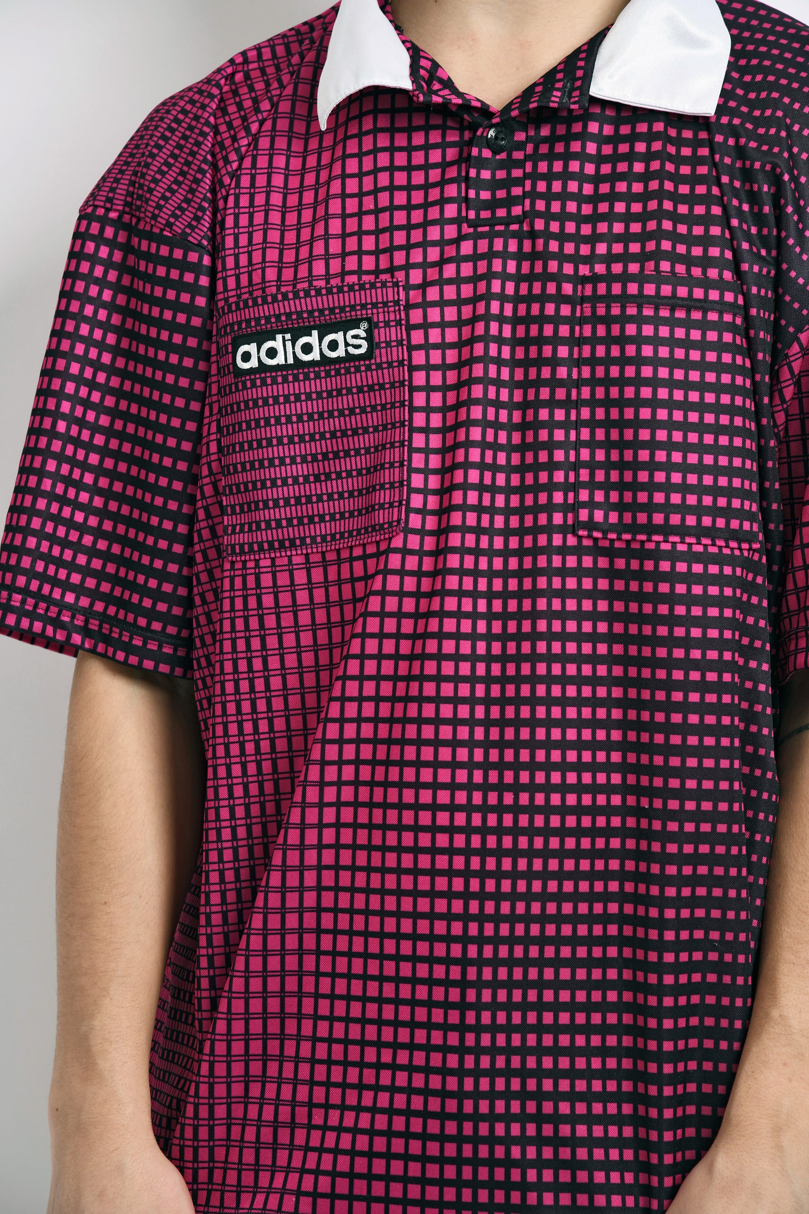 ADIDAS vintage football pink shirt for men Soccer team Etsy
