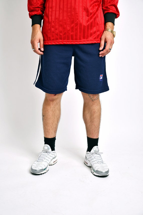 navy fila shorts -