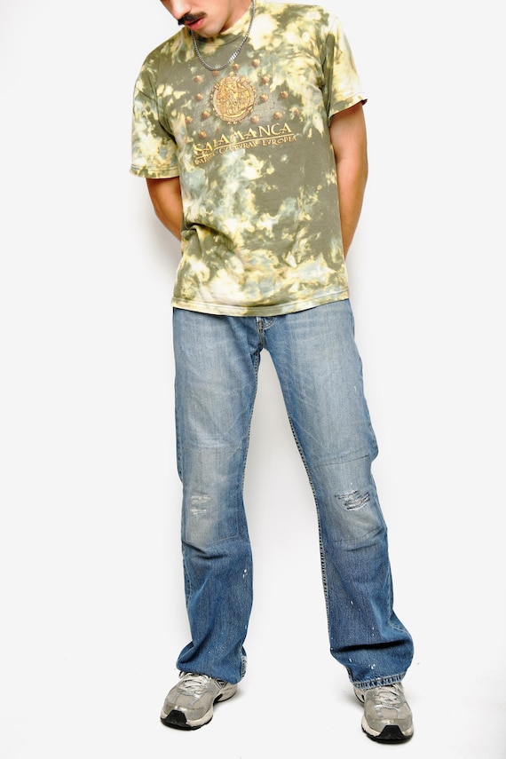 LEVI'S 512 vintage distressed flared jeans men's … - image 3