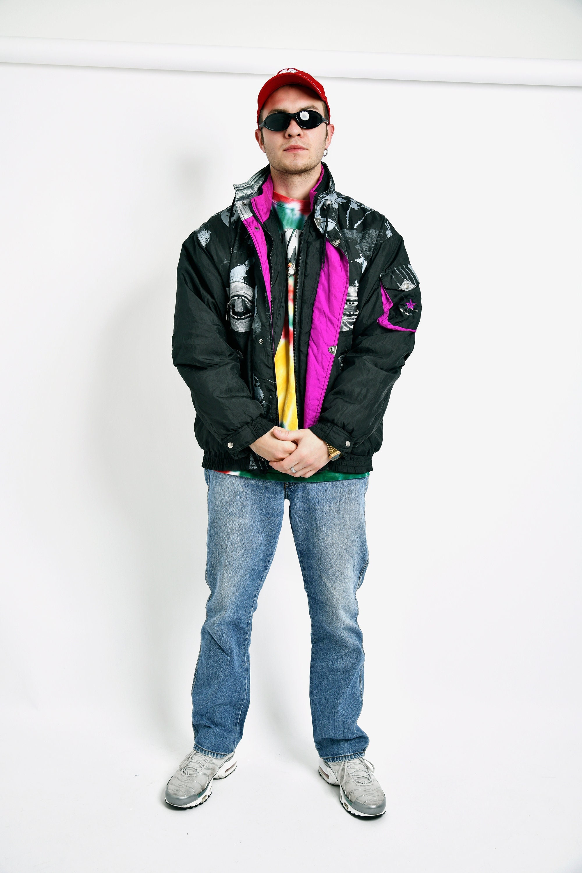 80s puffer jacket mens