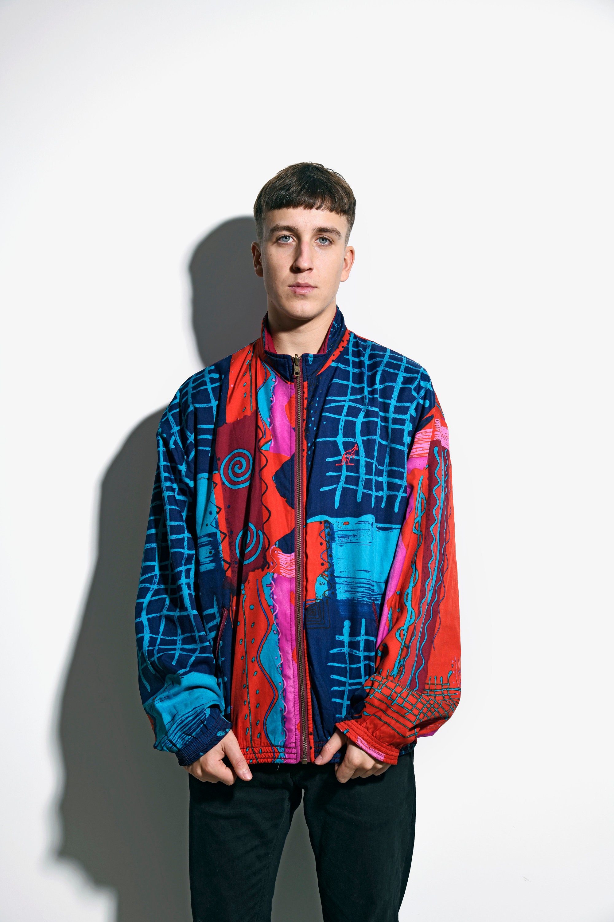 90s Vintage Jacket Australian L'alpina | 80s Mens Multi 90s Vintage Jacket Australian L'alpina | 80s Mens Multi