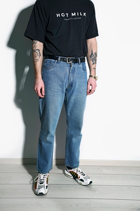 Jeans retro hombre hotsell