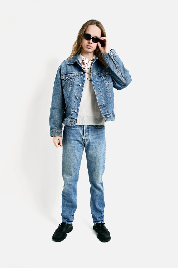 sisley jeans jacket