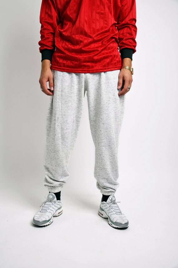 Vintage 80s Sport Sweatpants Grey 