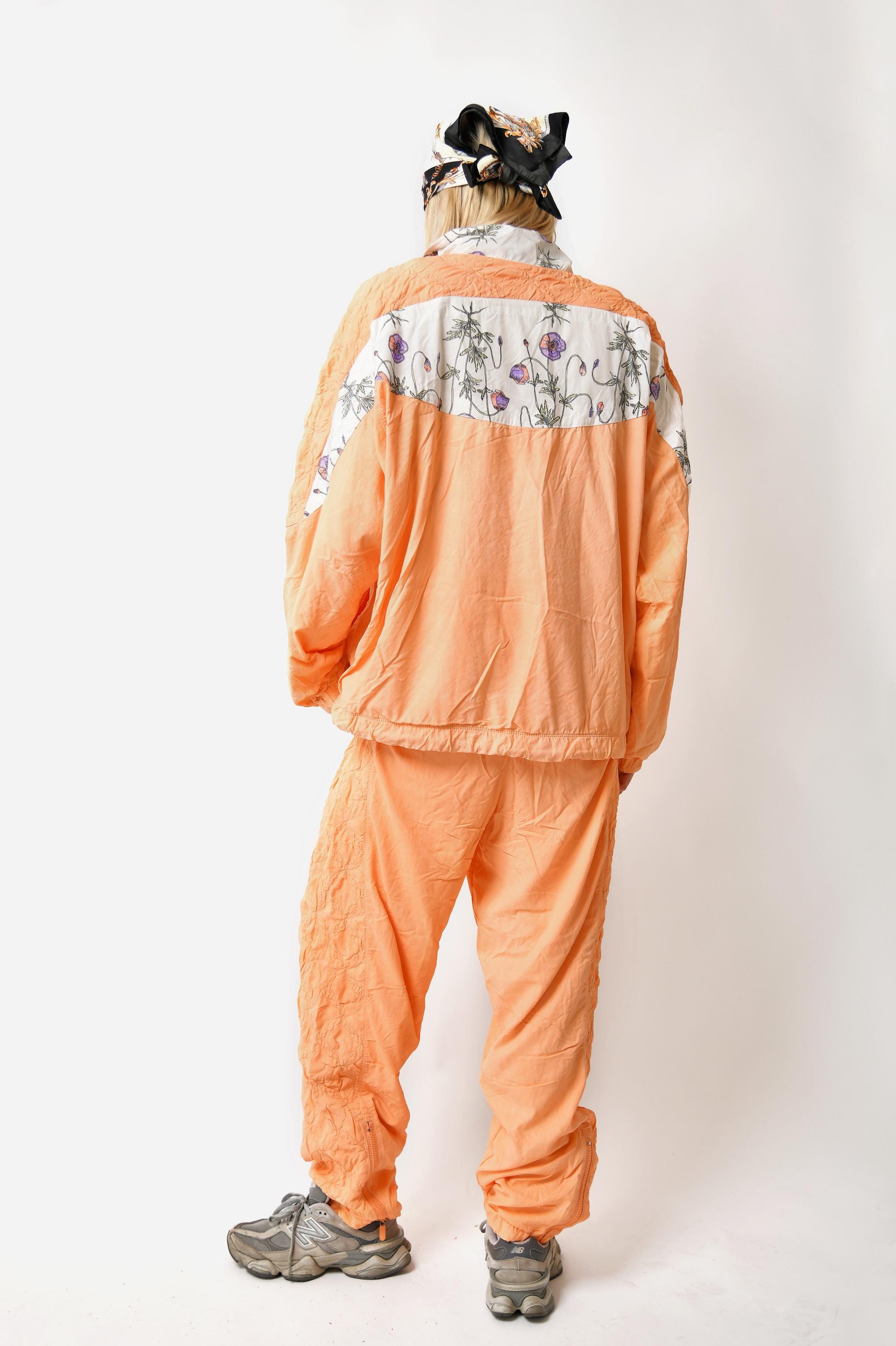 【Vintage】90s Phenix Ellese  Set-up Ellesse 80s Shell Suit Orange Colour for Women | Vintage