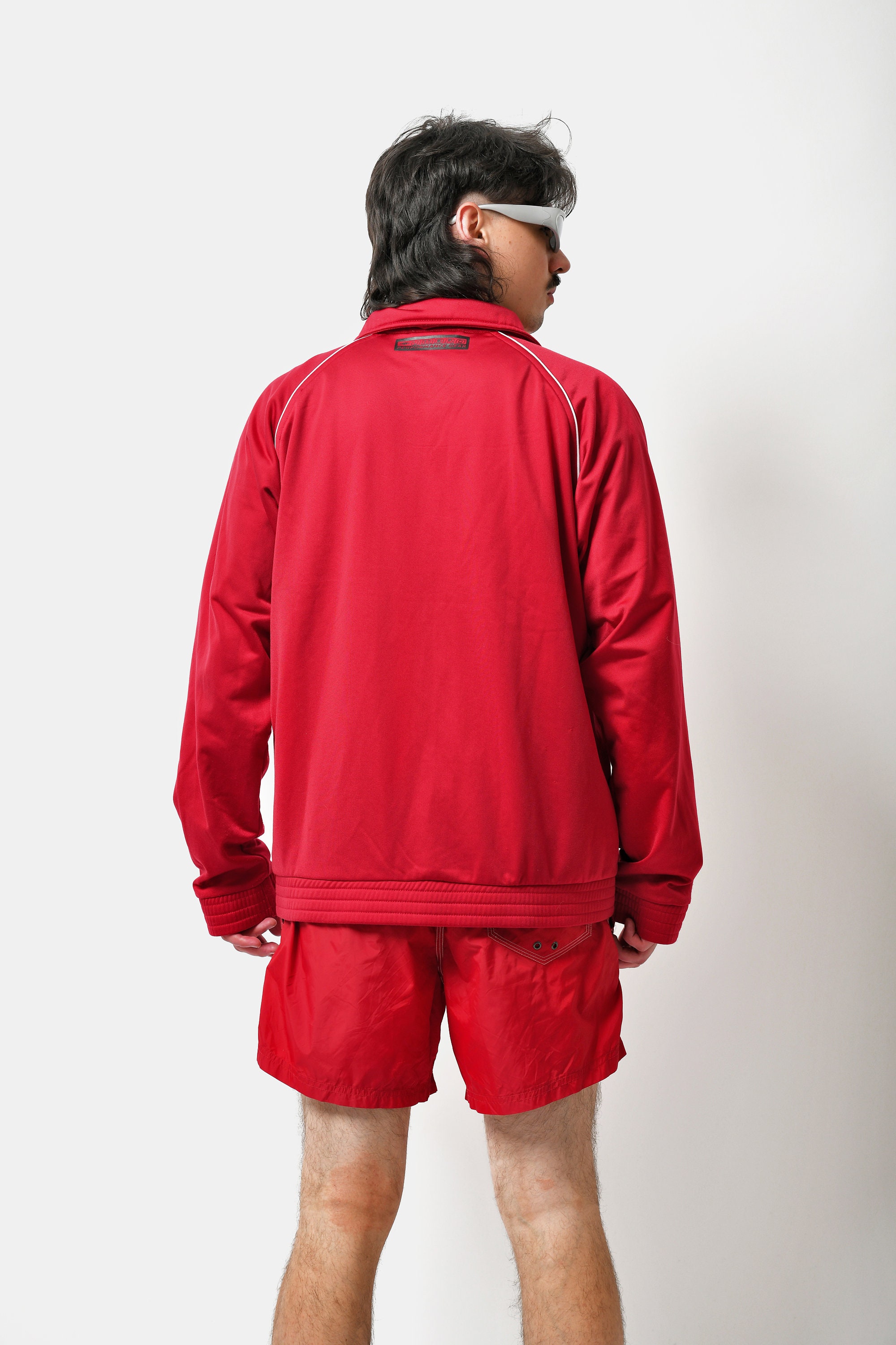 Vintage Y2K UMBRO Sport Jacket Mens Red Colour | Men's 00s