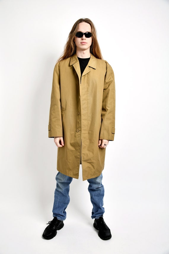 90s Retro Mac Coat Men's Brown Spring Classic Vintage - Etsy Canada 90s Retro Mac Coat Men's Brown Spring Classic Vintage - Etsy Canada