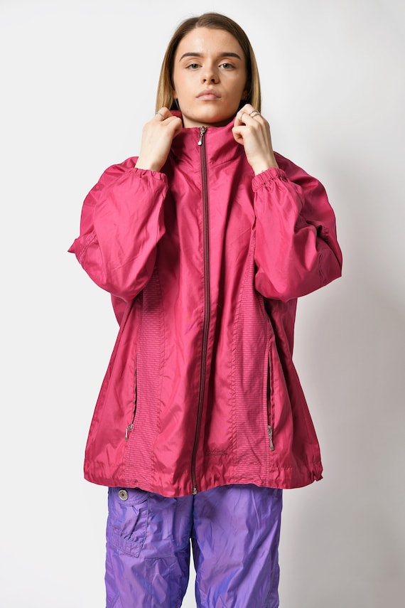ジャケット・アウター 80s 90s EURO wide linen coverall jacket Vintage 1980's Dated 1985 Turbo Revolution New Wave Hip Hop