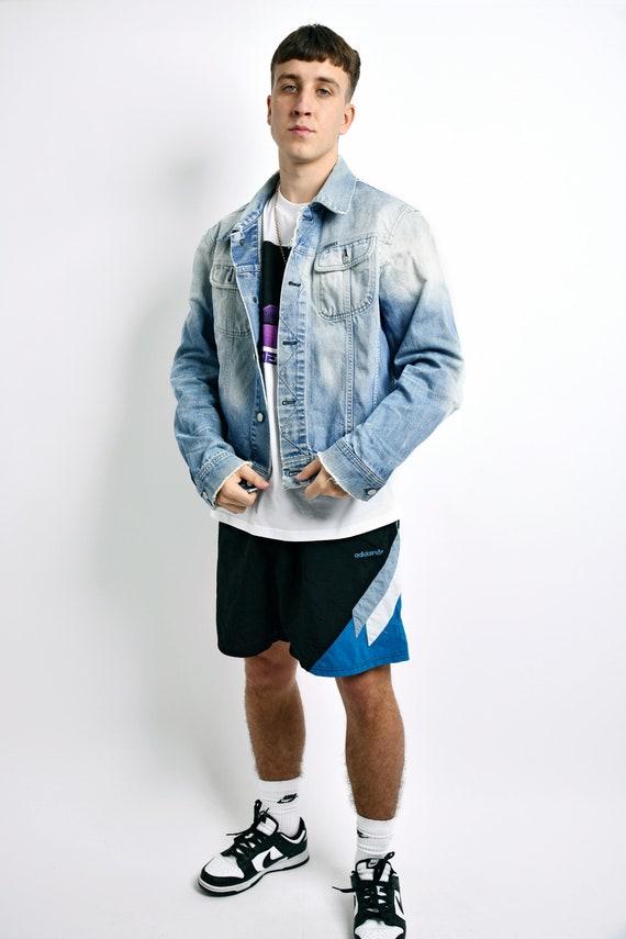 DIESEL Mens 80s Vintage Denim Jacket in 