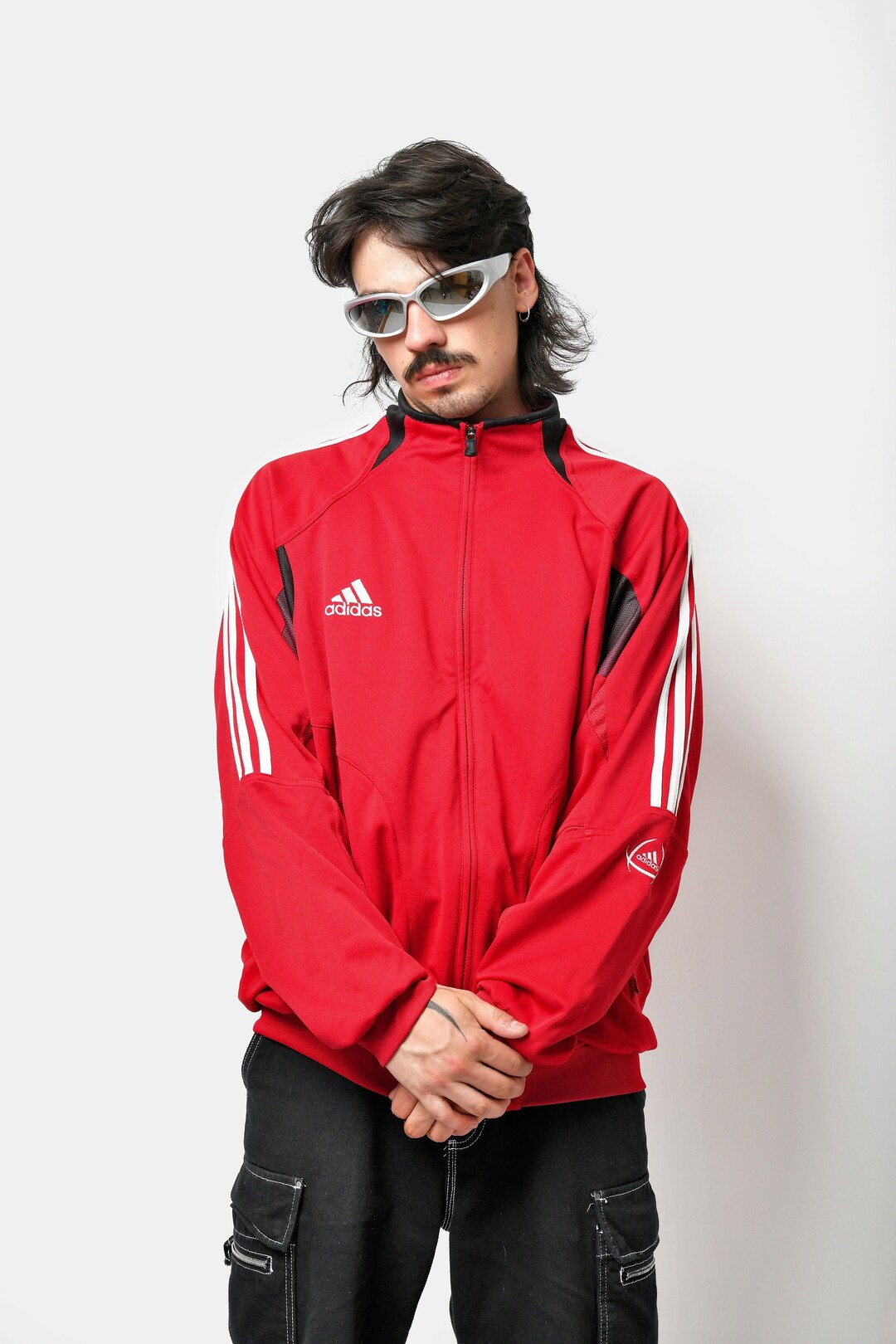 【00s archive】adidas ジャケット テック ギミック Y2K 00s archive】adidas ジャケット テック ギミック Y2K