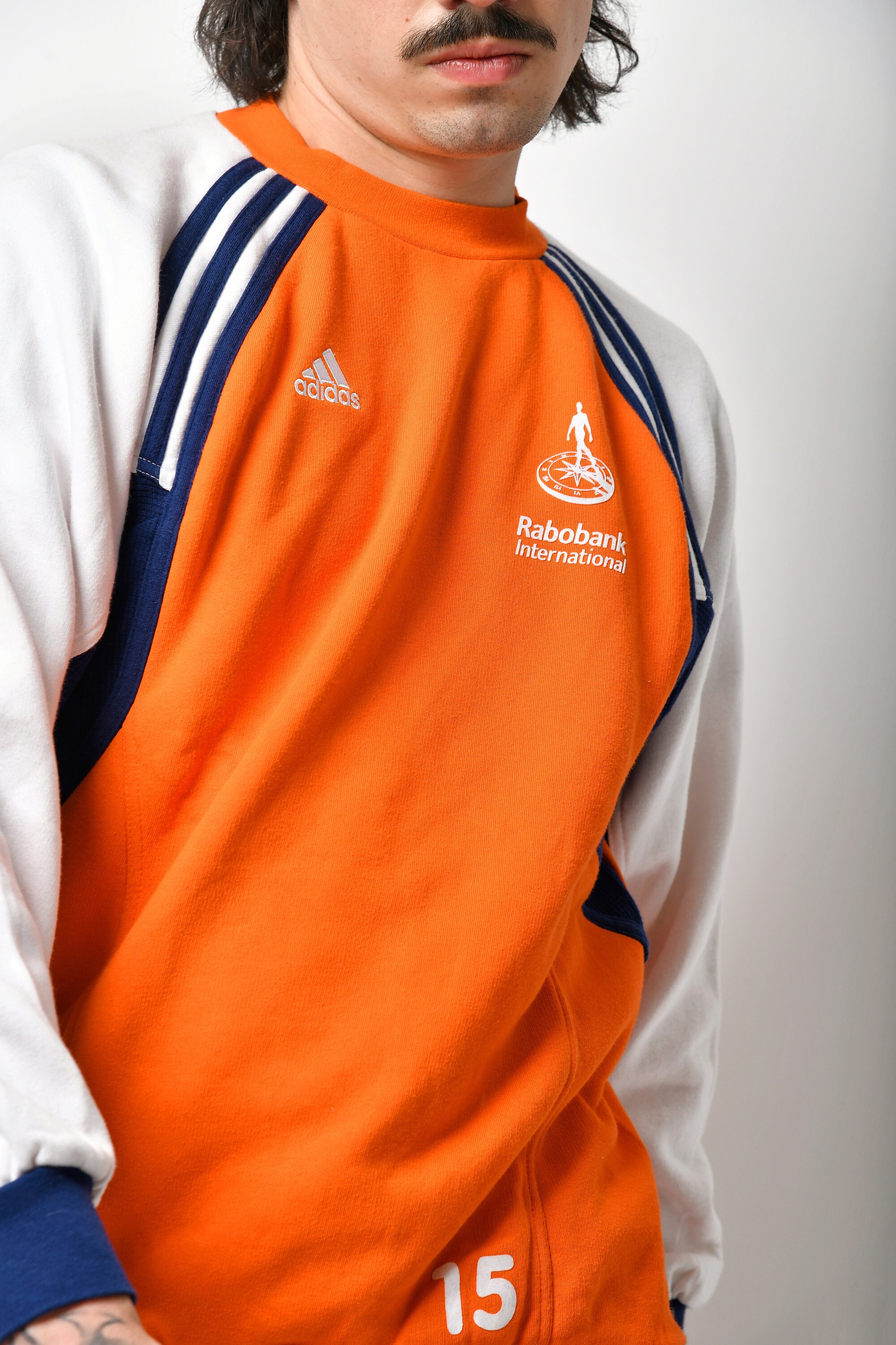 Y2K 80s 90s old adidas オールド　アディダス　スウェット 80s 90s アディダス スウェット トレーナー トレフォイル 袖