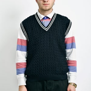 men's tennis sweater vest