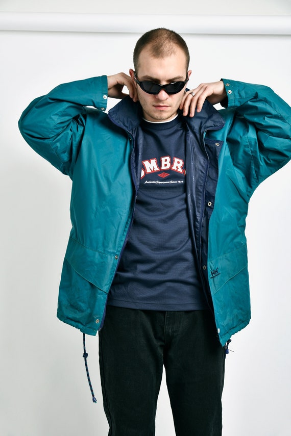 Vintage Lightweight Windbreaker Green 
