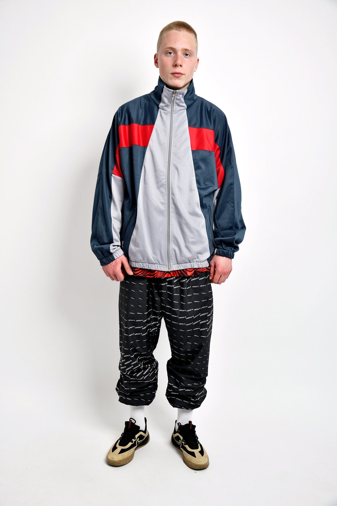 最終値下げ　1970-80s TARTANEER BY GLOVERALL 70-80s Vintage adidas Ventex Track Jacket Model
