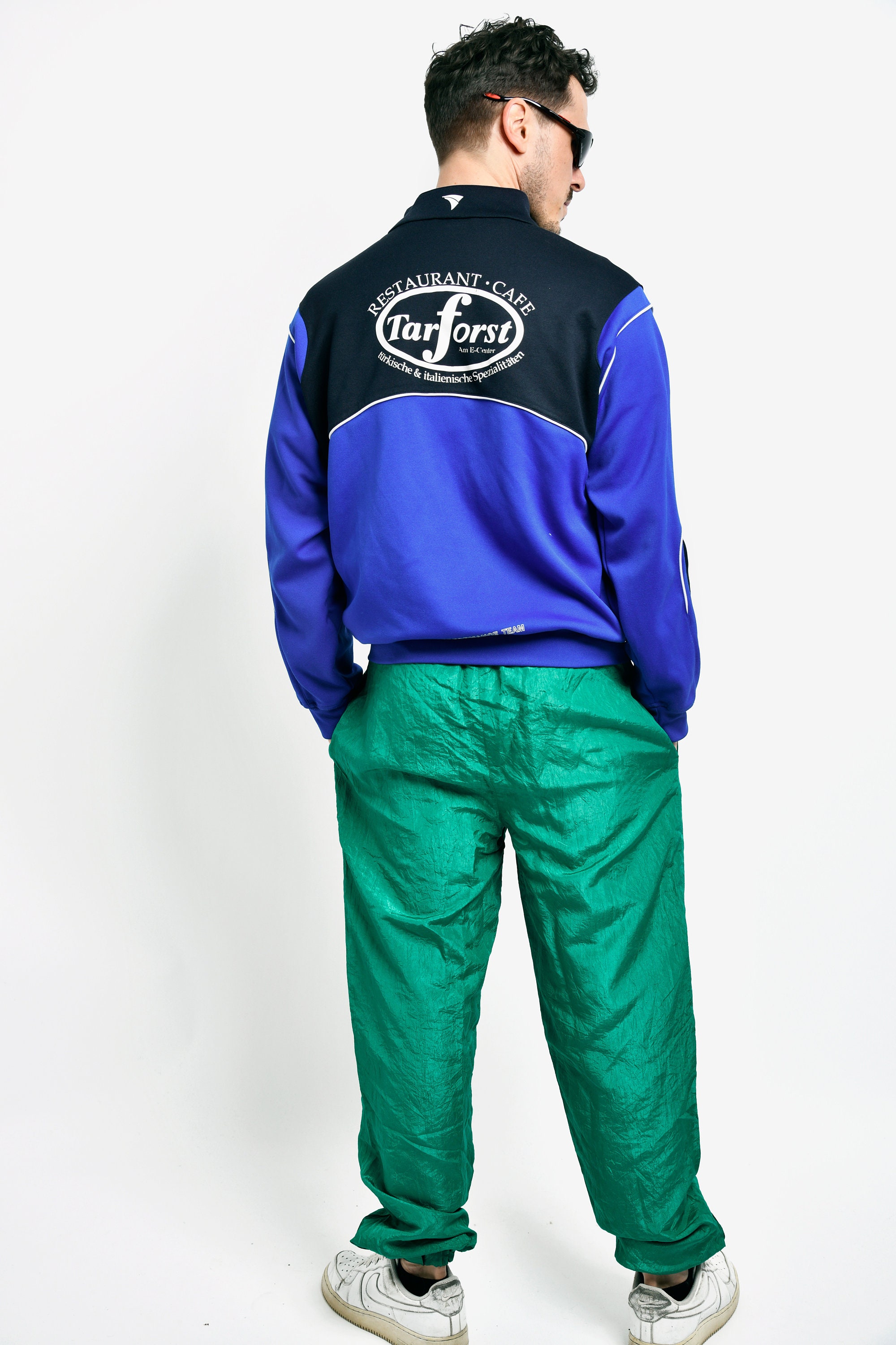 ヴィンテージ スポーツジャケット Vintage Sports Jacket Men Blue Colour | 90's Style Retro