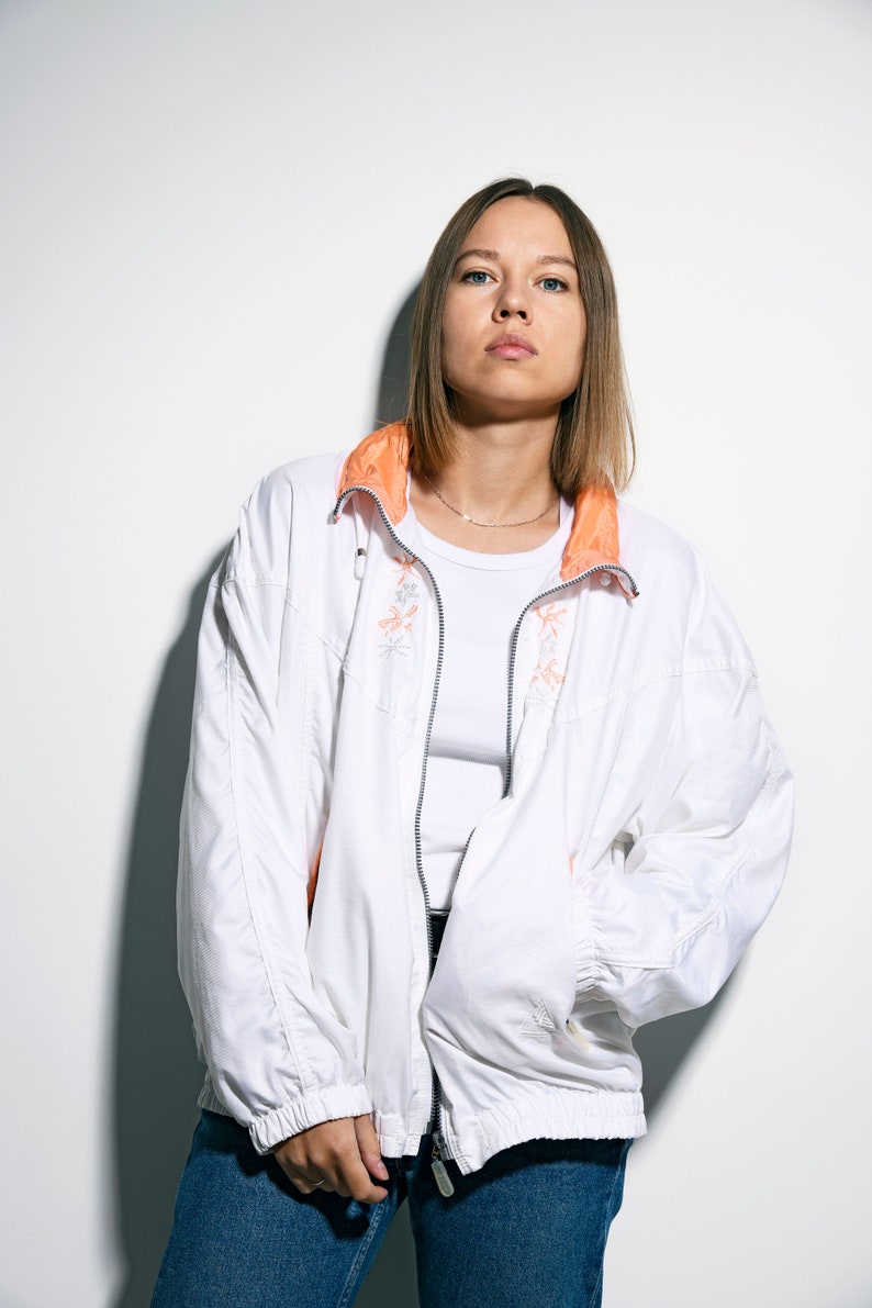 nylon windbreaker womens