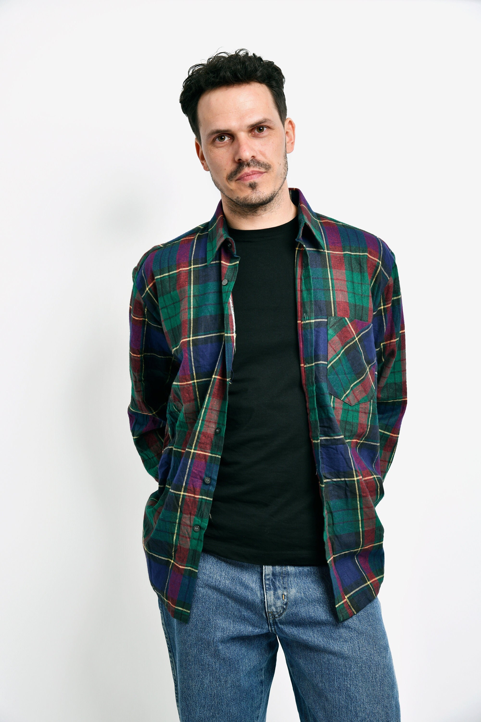 multi colored 90s shirt