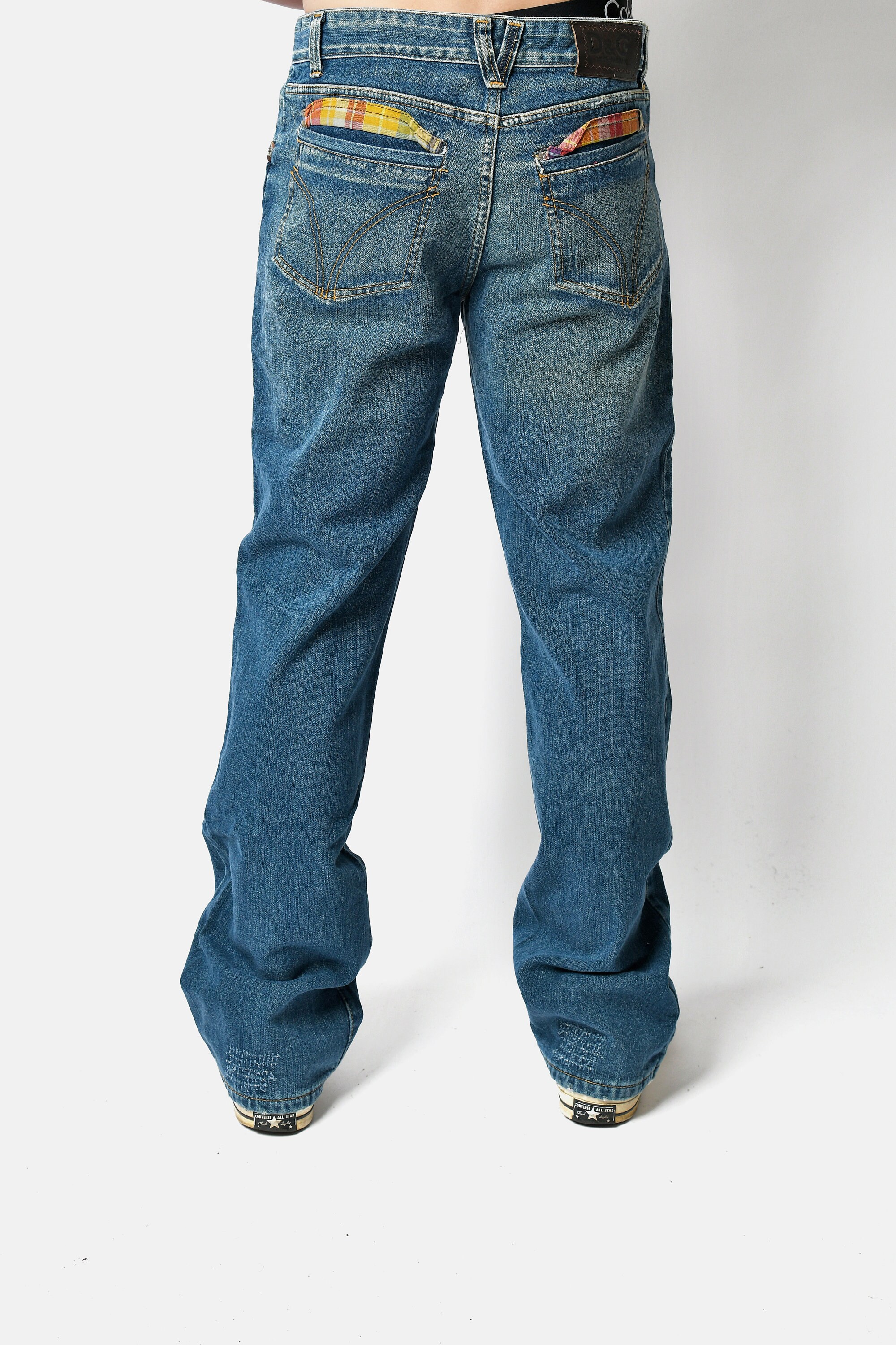 Y2K Dolce Gabbana D&G Blue Jeans | 2000s 00s Era Jeans Unisex 