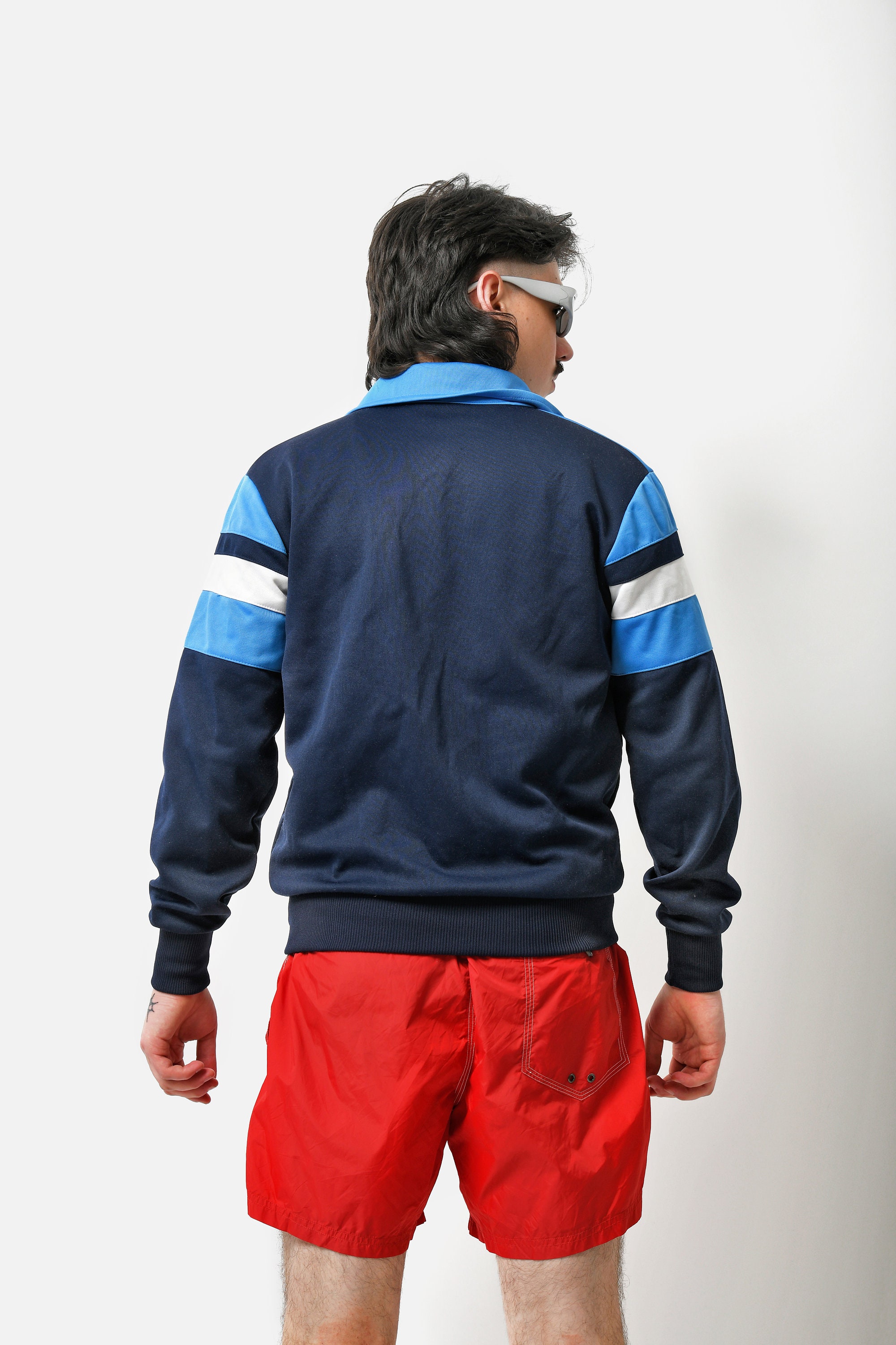 VTG 70/80s MacGregor Zip Up Sweatsuit Track Jacket L USA Red