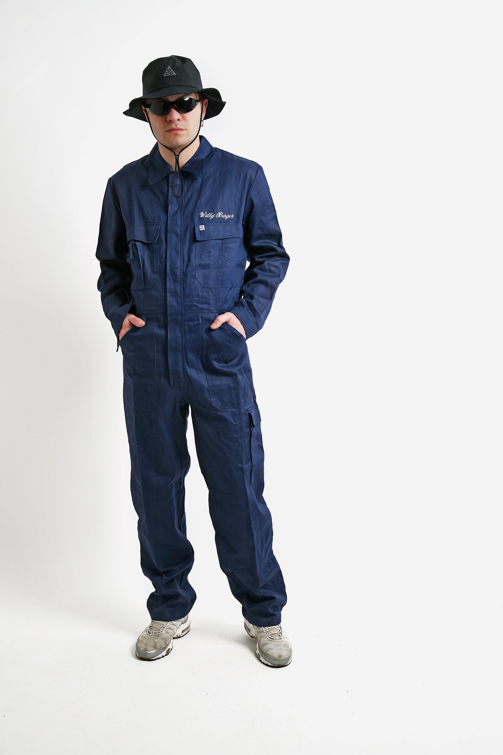 Denim Mechanic Jumpsuit Etsy