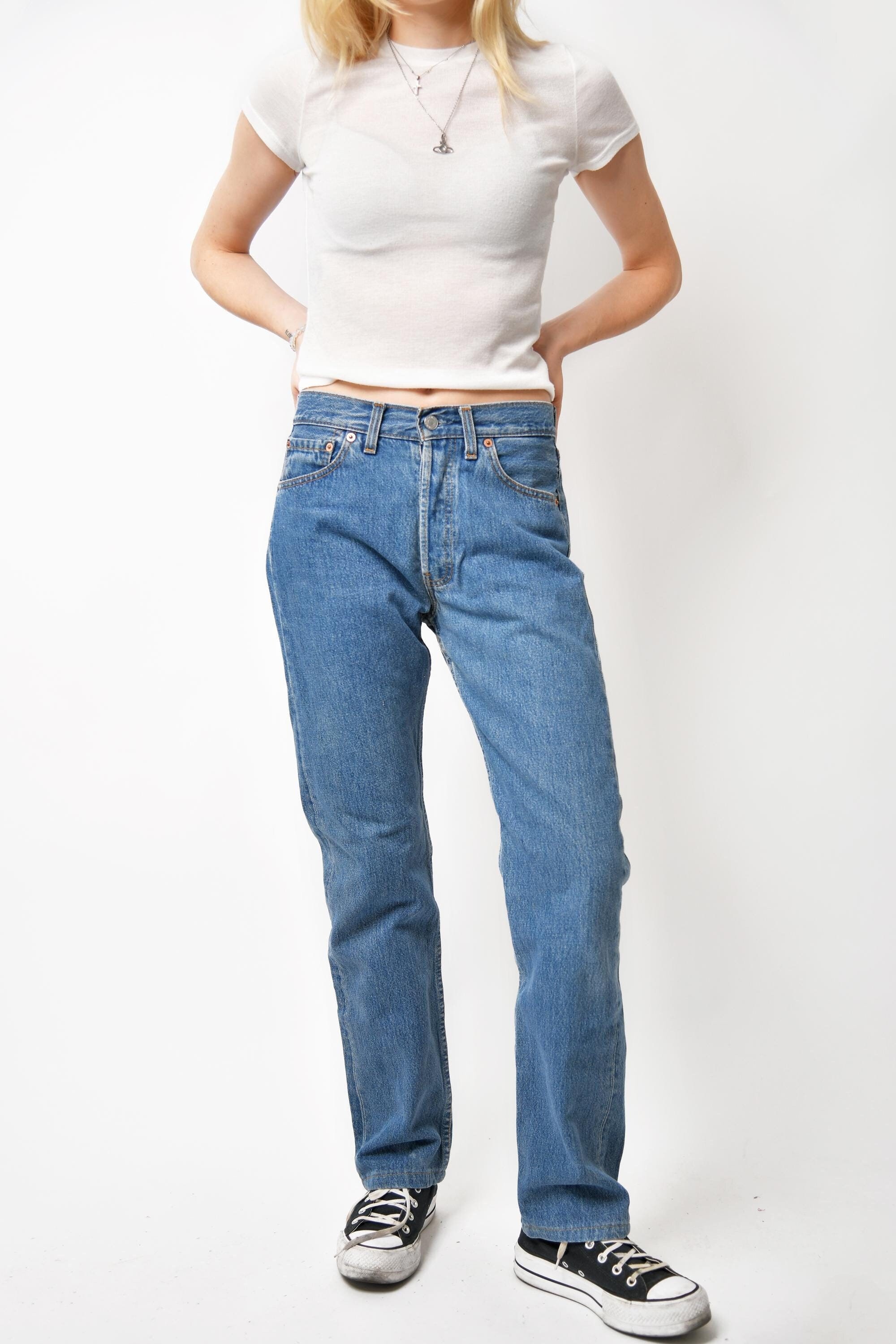 Levis 501 w29 l32 - Etsy Polska