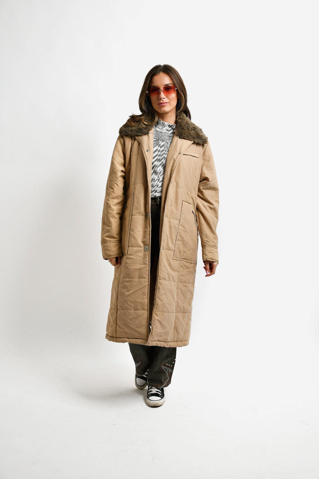 【即決値下げ可能】 80s SULLEN Super Long Coat. Rain Covered Trench Coat – La Garçonne