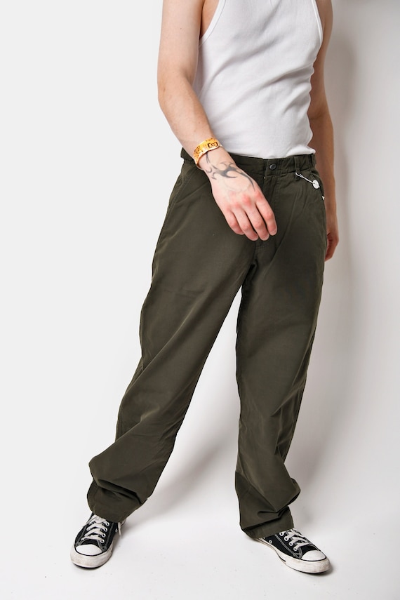 Vintage Y2K Versace Sport chino soft pants for men