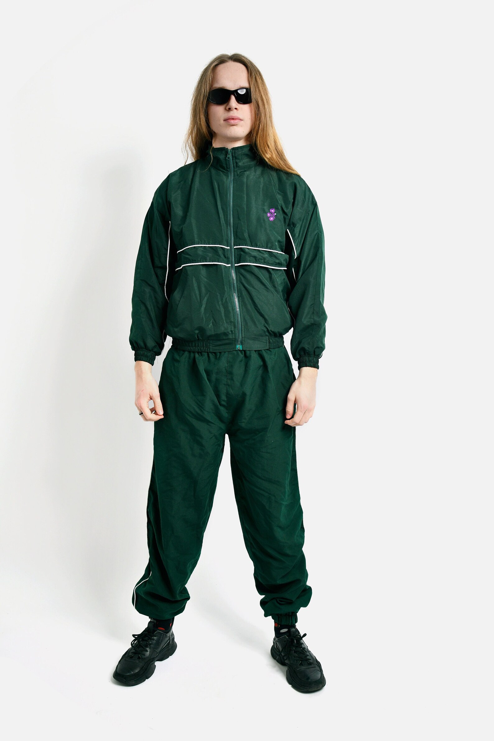Sport Vintage Tracksuit Green Colour Old School Y2K 90s Etsy