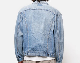 90s POLAR BLUES DENIM JACKET VINTAGE OLD Vintage Denim Jean Jacket 
