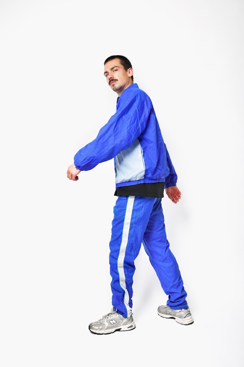 90s Vintage Tracksuit Set Blue for Men Proace | 80s Rave Retro ...