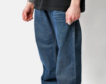 Y2K Dolce Gabbana D&G Dark Washed Blue Jeans | 2000s 00s Era Y2K Dolce Gabbana D&G Dark Washed Blue Jeans | 2000s 00s Era