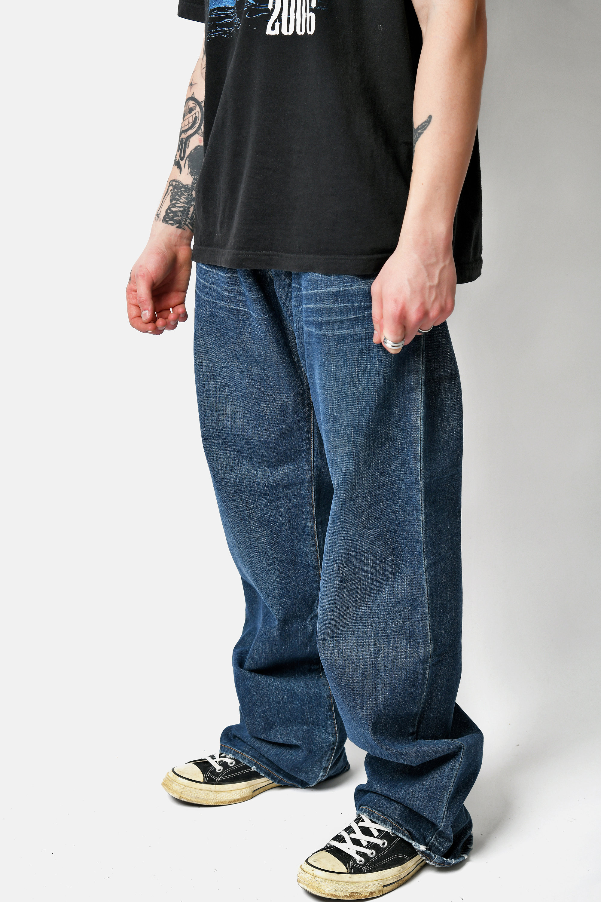 パンツ 00s DOLCE&GABBANA black denim pants y2k 00s DOLCE&GABBANA black denim pants y2k