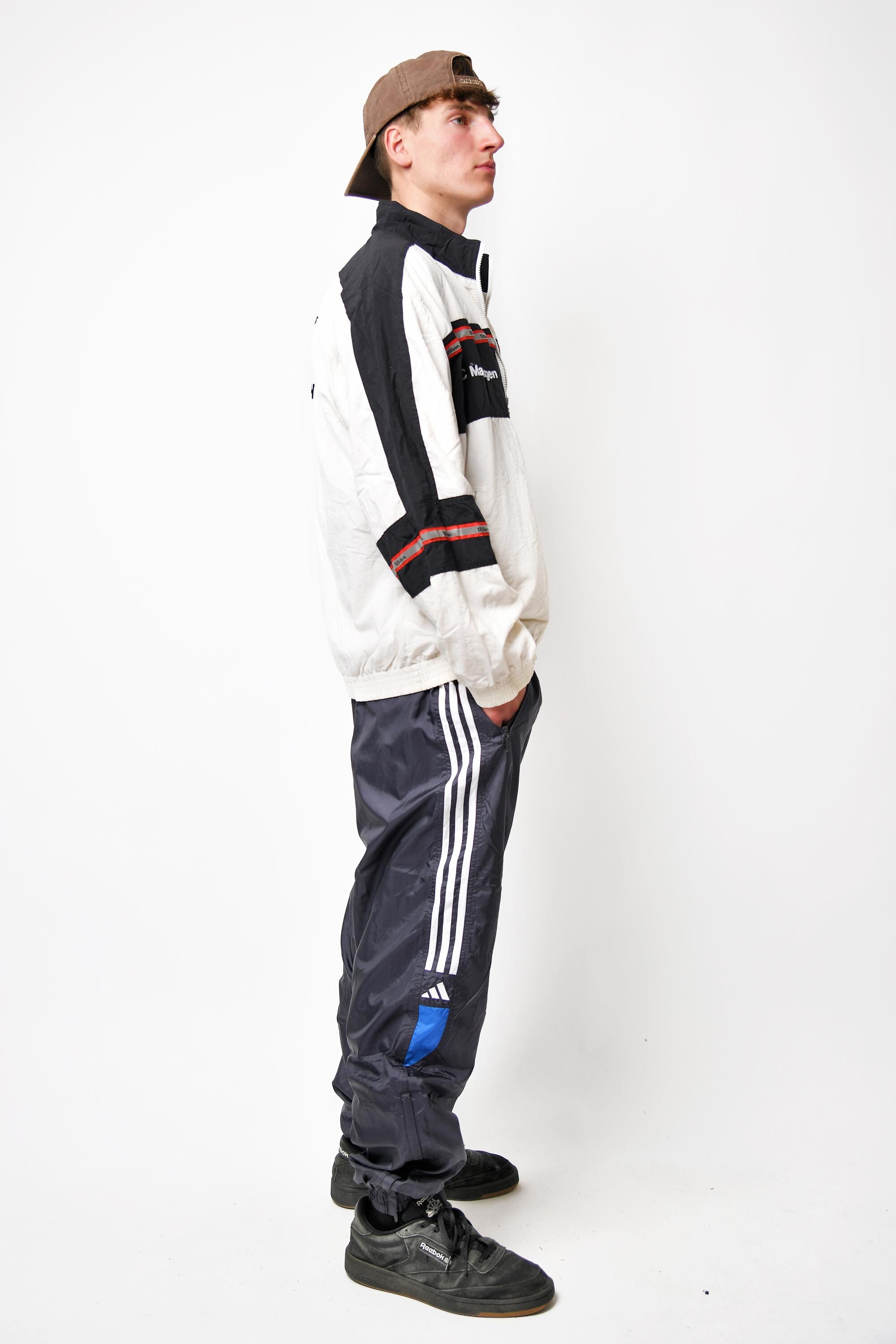 WILSON Vintage Shell Jacket in White Colour | Lightweight