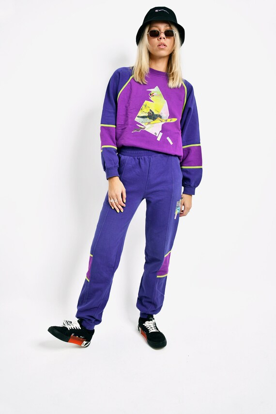 purple puma sweatsuit