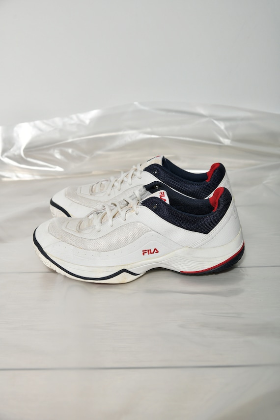 Baskets de sport Fila pour homme de couleur blanche Baskets d entrainement pour hommes Taille US 8 EU 41 UK 7 Etsy Canada