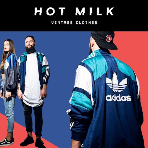 エレッセ 90年代 ヴィンテージ スキージャケット メンズ ブルーカラー