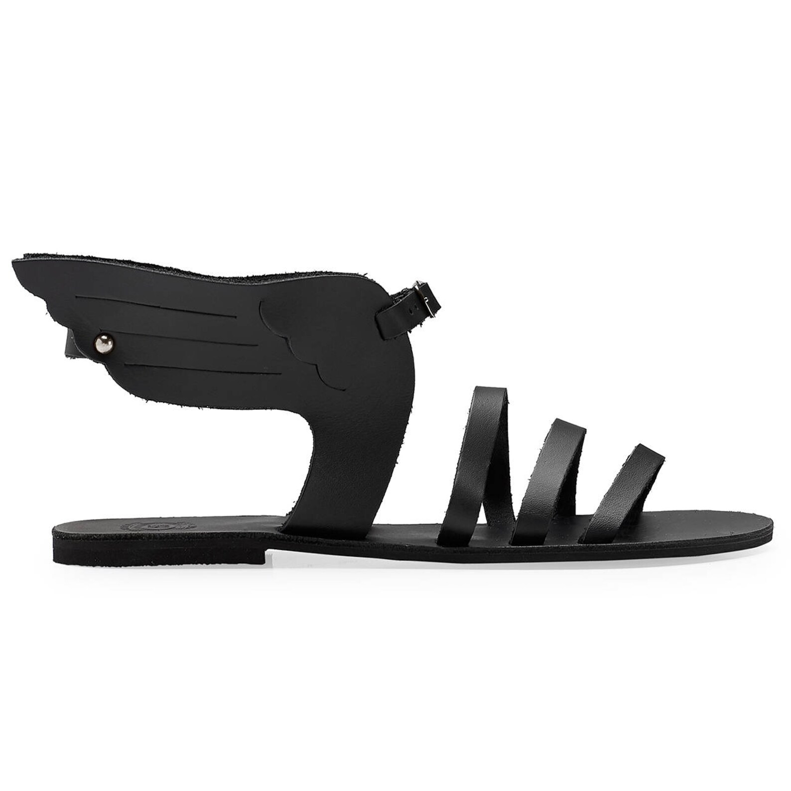 Hermes Sandals BLACK Edition.ansient Greek Sandalsmythology Etsy