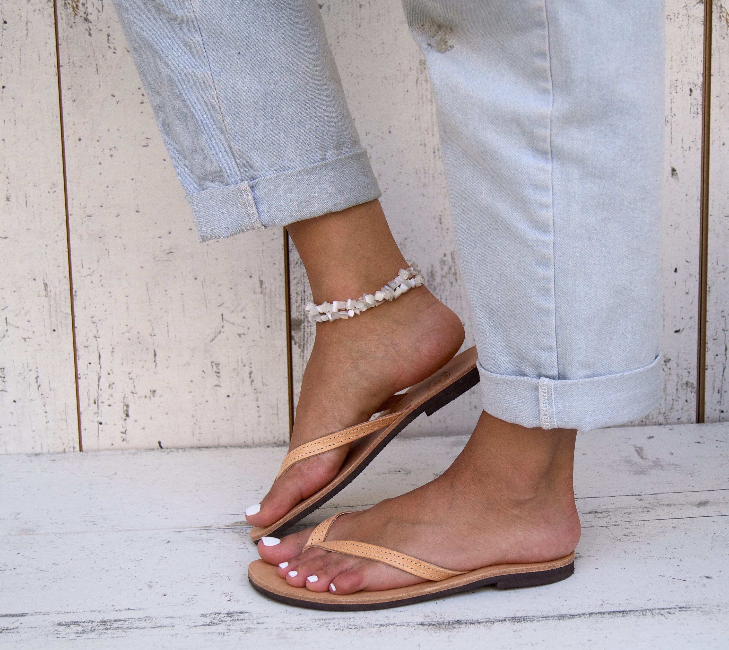 Women Leather Flip Flops/greek Handmade Flip Flop/thong Etsy UK